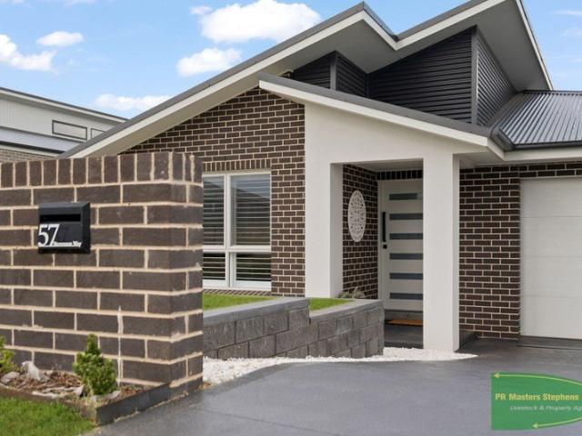Modern family living backing onto reserve