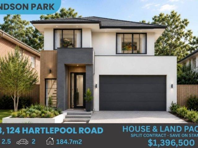 Modern Family Living in Edmondson Park Lot 613, 124 Hartlepool Road House and Land Package