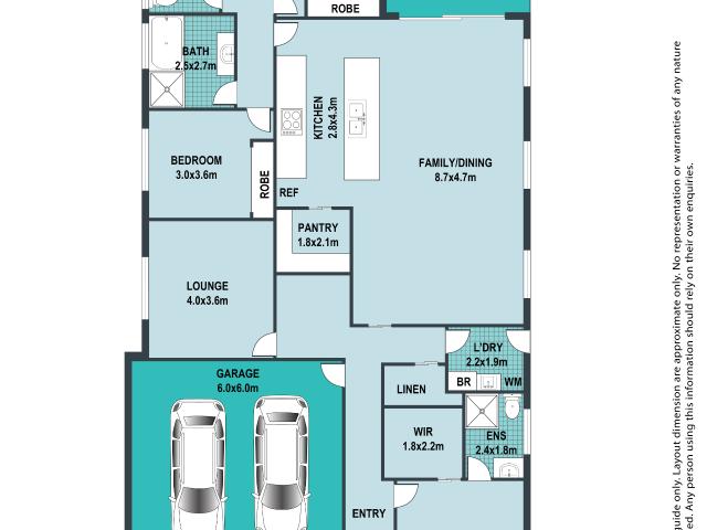 Modern Family Living in Popular Calala