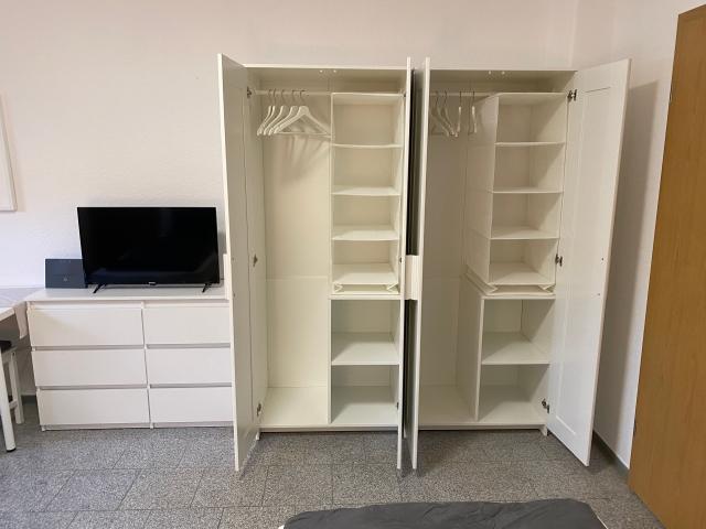 Modern, fully furnished 3 room apartment with 5 beds in central Magdeburg