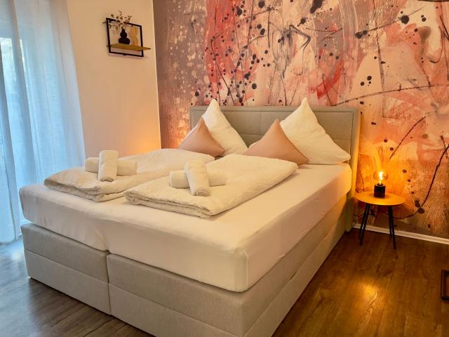 Modern, fully furnished 49 sqm apartment in Würzburg Old Town for short term rental for 1 3 people