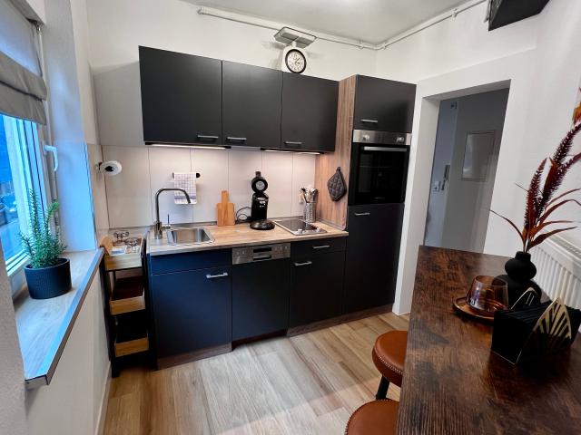 Modern, fully furnished 55 sqm apartment in Würzburg Old Town for short term rental for 1 4 people