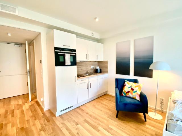 Modern Furnished Micro Apartment in Berlin Mitte with Shared Terrace