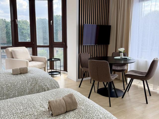 Modern furnished apartment with balcony & underground parking in Mönchengladbach, Monchengladbach Amsterdam Apartments for Rent