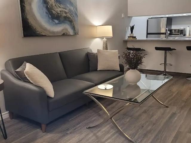 MODERN furnished condo VICTORIA PARK — 1 Bedroom Condo Unit