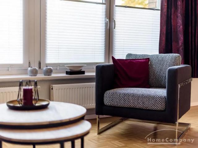 Modern furnished flat close lake Alster in central Hamburg with 2 bedrooms