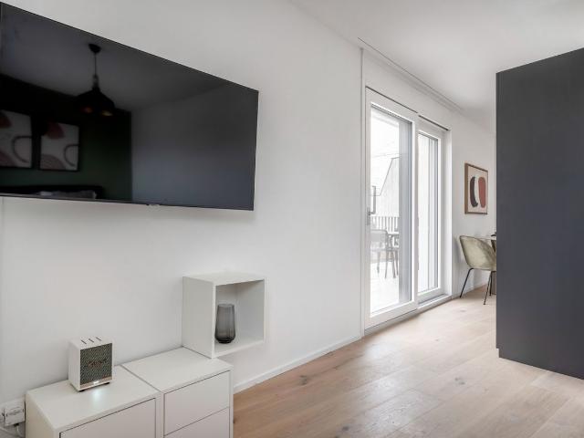Modern Furnished Studio with Balcony in Sihlfeld, Zurich Amsterdam Apartments for Rent