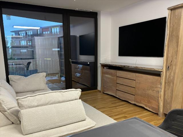 Modern furnished 2 room new build flat with view of the Elbe first occupancy, Dresden Amsterdam Apartments for Rent