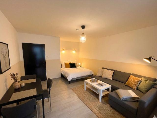 Modern Furnished 2 Room Studio Apartment in Essen – Only 3 km to University Duisburg Essen, Essen Amsterdam Apartments for Rent