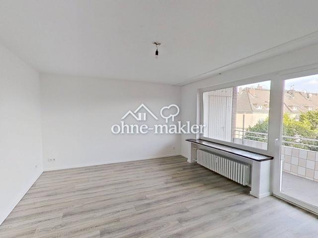 Modern konzipiertes 3 Zi. Apartment mit BALKON und Wannenbad in Duisburg Marxloh
