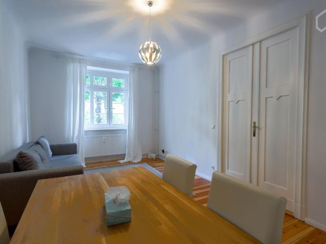 Modern high ceiling apartment in a historic building by the river Spree in Schöneweide, Berlin Amsterdam Apartments for Rent