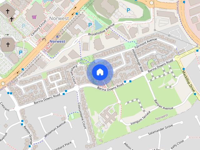 Modern One bedroom Apartment plus study. Walking distance to Norwest Metro