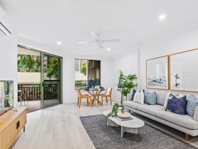 Modern one bedroom apartment with large balcony