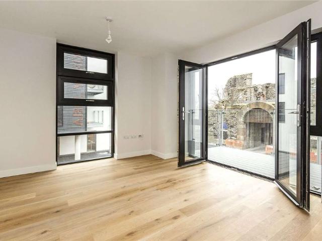 Modern one bedroom apartment with private balcony
