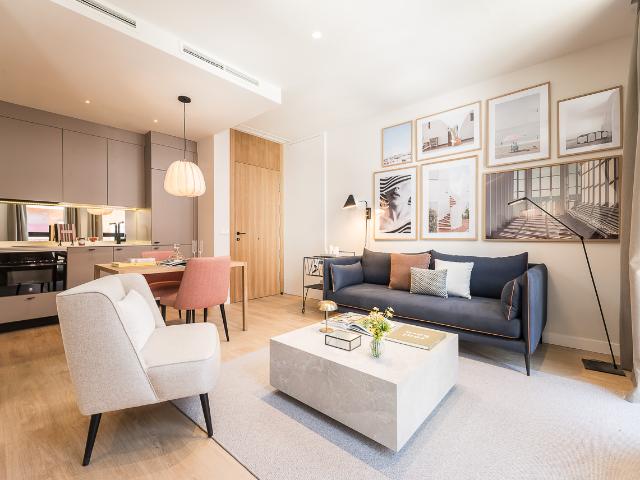 Modern one bedroom apartment
