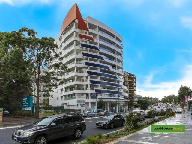 Modern One Bedroom plus Study Unit in Bankstown CBD Total Area 86 SQM