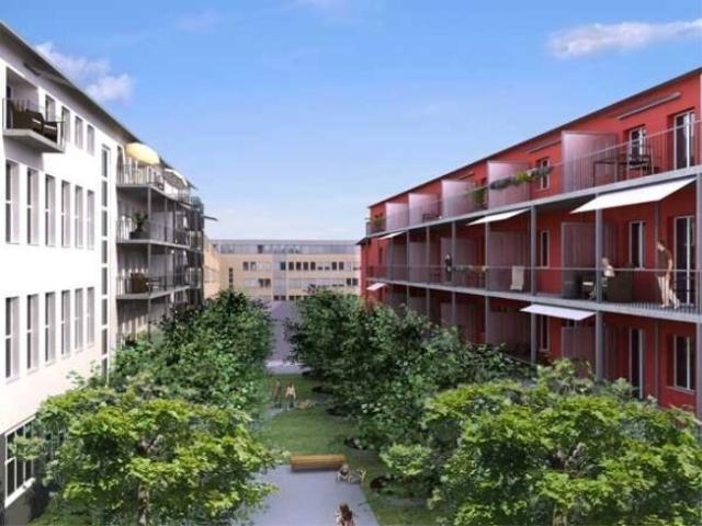 Modern living near SBB train station