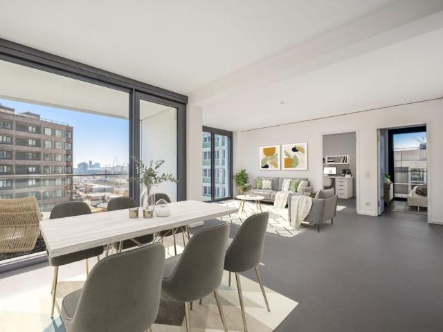 Modern Living at The Colonnades – Exklusives 3 Zimmer Apartment mit zwei Loggien und Einbauküche