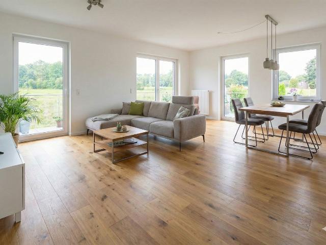 Modern Living by the Dike: High End Apartment with Panoramic Views – Only 25 Mins to Hamburg, Elmshorn Amsterdam Apartments for Rent
