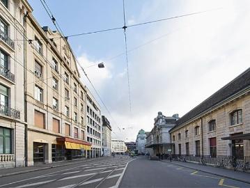 Modern living right next to the SBB train station