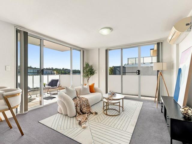 Modern Living With Balcony Views