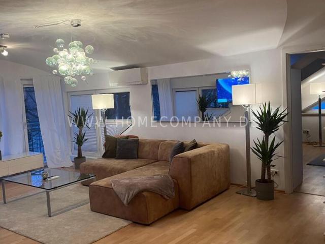 Modern möblierte 3 Zimmer Wohnung mit Balkon in Sendling