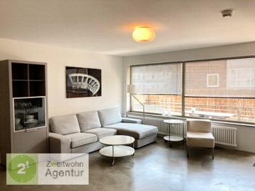 Modern möblierte 3 Zimmer Wohnung mit Südbalkon, Düsseldorf Derendorf, Römerstr