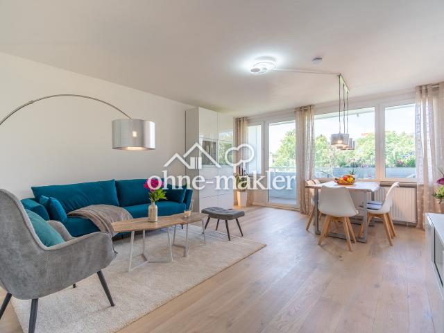 Modern Möblierte 3 Zimmer Wohnung mit WestBalkon Nebenkosten inklusiv
