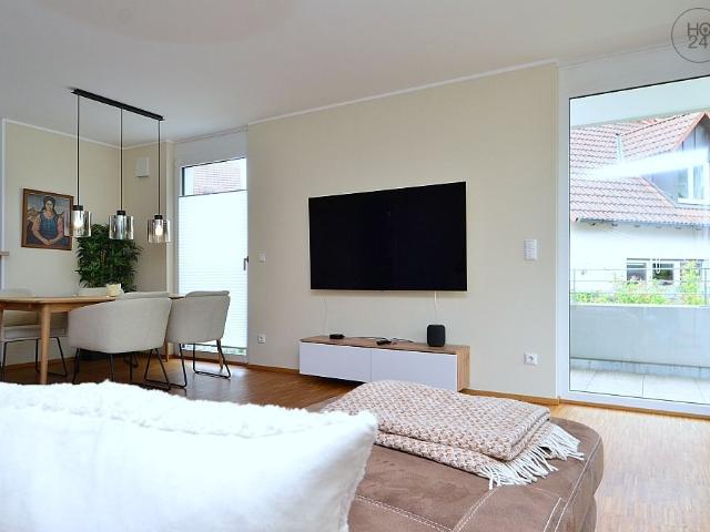Modern möblierte 3 Zimmer Wohnung mit WLAN, Balkon und Stellplatz in Nürnberg Nord