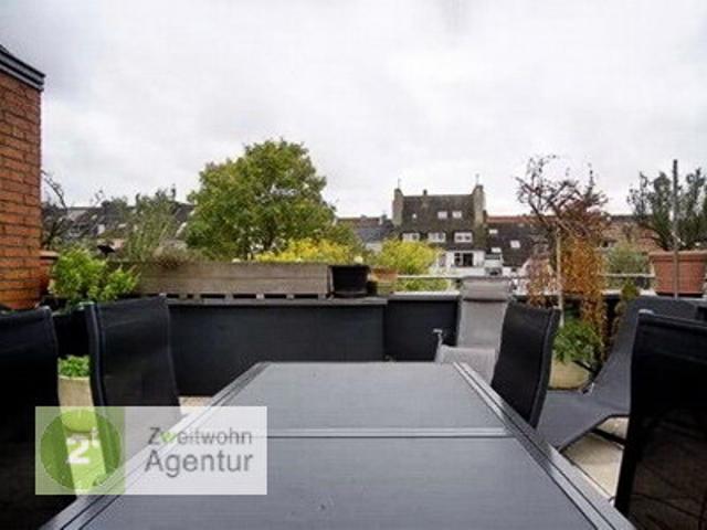 Modern möblierte 4 Zimmer Wohnung mit Dachterrasse, Düsseldorf Unterbilk, Dianastr