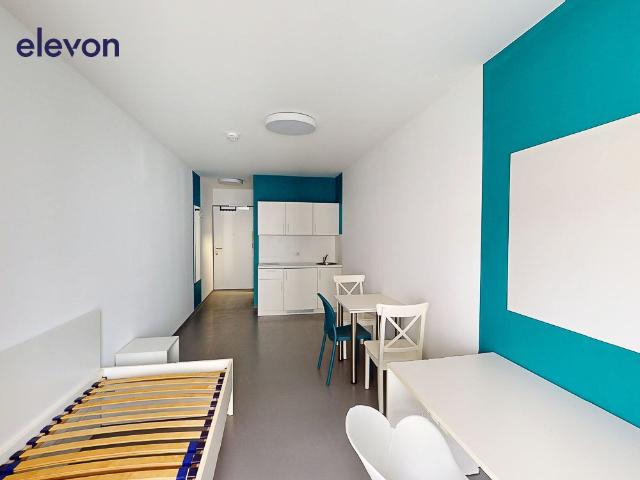 Modern möblierter Wohnkomfort: 1 Zimmer mit EBK für Studenten/Azubis