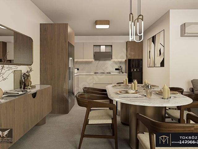 MODERN MİMARİYE SAHİP SATILIK 2+1 REZİDANS
