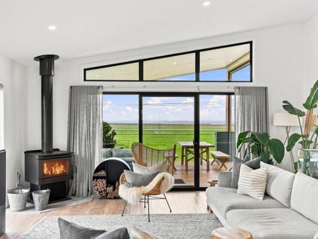 Modern North Facing Sanctuary by Beach 1: Vaulted Ceilings, Theater Room & Unmatched Vistas