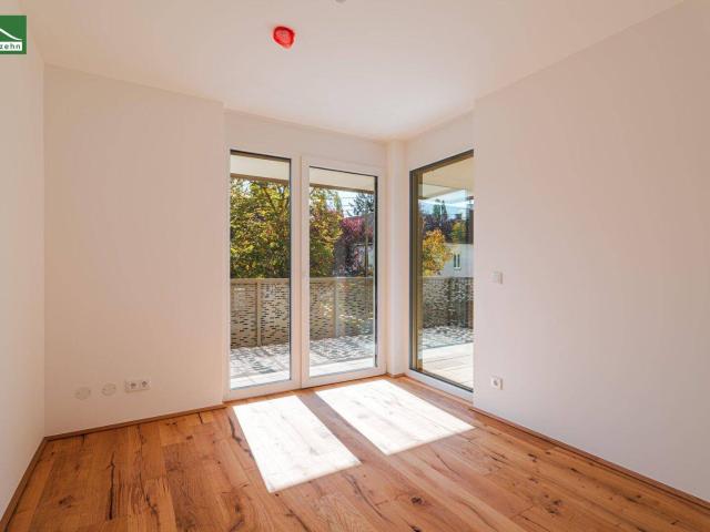 Modern, nachhaltig und hochwertig ausgestattet Sonniger Erstbezug in Rodaun!