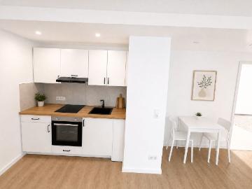 Modern New Build Apartment in Mülheim an der Ruhr – 3 Rooms with Double Bed and Two Single Beds, Each with a Desk, Mulheim an der Ruhr Amsterdam Apartments for Rent