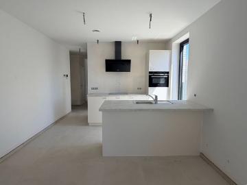Modern nieuwbouwappartement met 2 slaapkamers en ruim terras in centrum Lubbeek