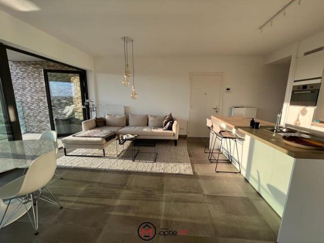 Modern nieuwbouwappartement met 2 slaapkamers in het hart.