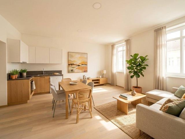 Modern sanierte 3 Zimmer Altbauwohnung mit durchdachtem Wohnkonzept!