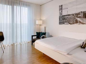 Modern Serviced Apartment at the Olympiapark with fitness studio, 9 min to the main train station