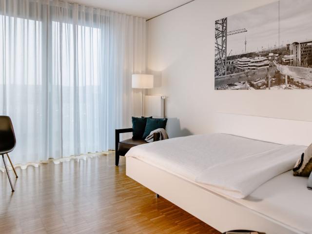 Modern Serviced Apartment at the Olympiapark with fitness studio, 9 min to the main train station, Munchen Amsterdam Apartments for Rent