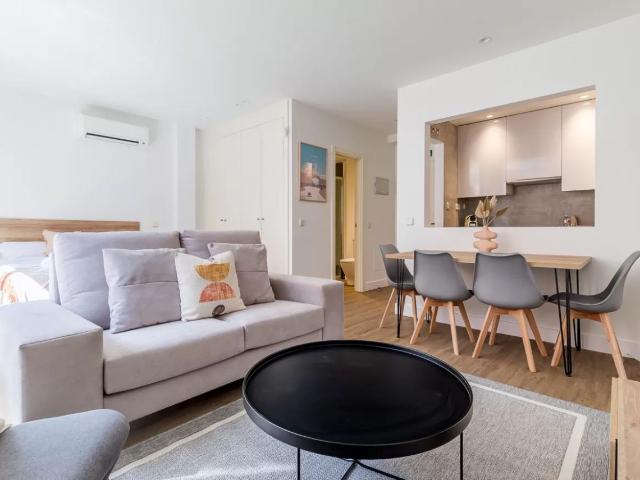 Modern Studio near Plaza de Castilla & AZCA Business District, Madrid Amsterdam Apartments for Rent