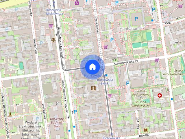 Modern studio in the vicinity of the University of Technology
