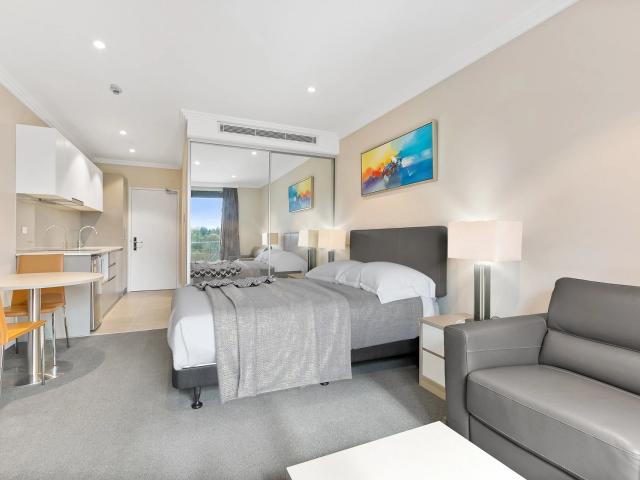 modern stylish studio apartment