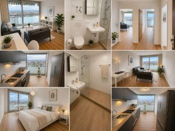 Modern Penthouse with Balcony & Views – 2 Rooms, Perfect for Expats or Sharing