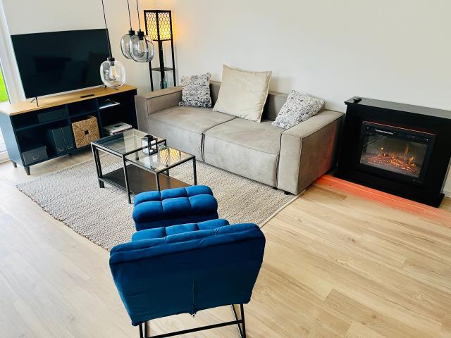Modern premium apartment with kitchen and Netflix near Heidelberg, SAP and companies in the Rhine Neckar region