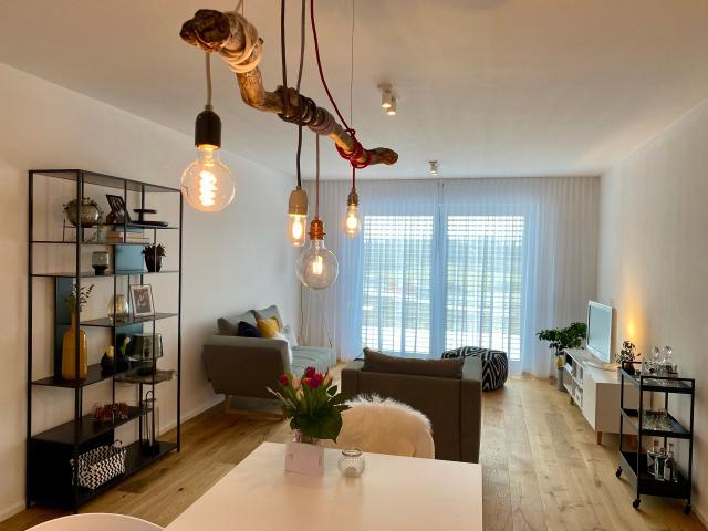 Modern quiet flat with a view of greenery and a large terrace