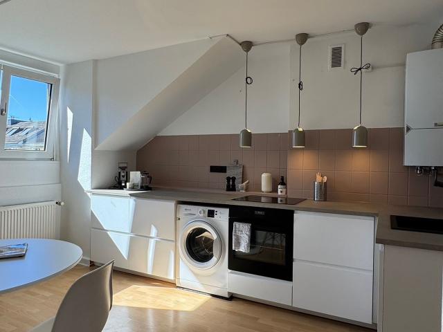 Modern Rooftop Living: Newly Renovated & Fully Furnished Designer Apartment, Dusseldorf Amsterdam Apartments for Rent