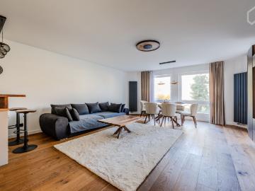 Modern Retreat with Designer Kitchen & Sunny Balcony