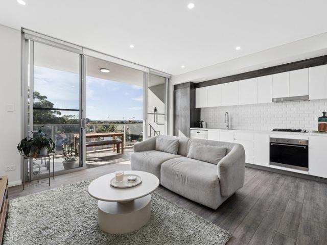 Modern retreat capturing sunshine and water views