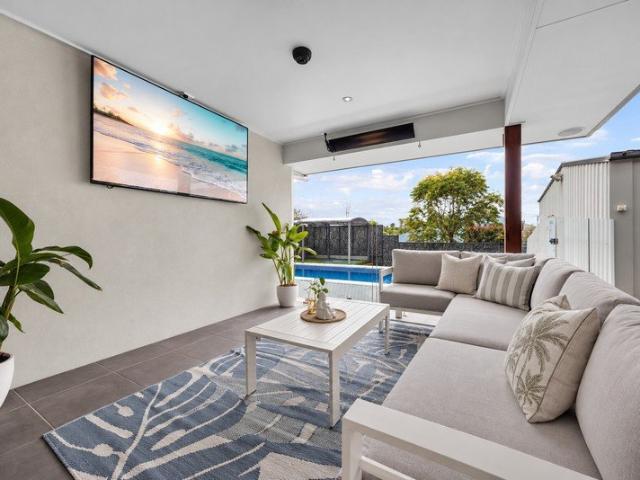 Modern, relaxed resort style with dual living